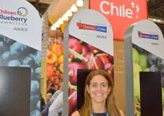 Claudia Solar, Chair of the Chilean Cherry Committee was in Madrid to assist her members.
